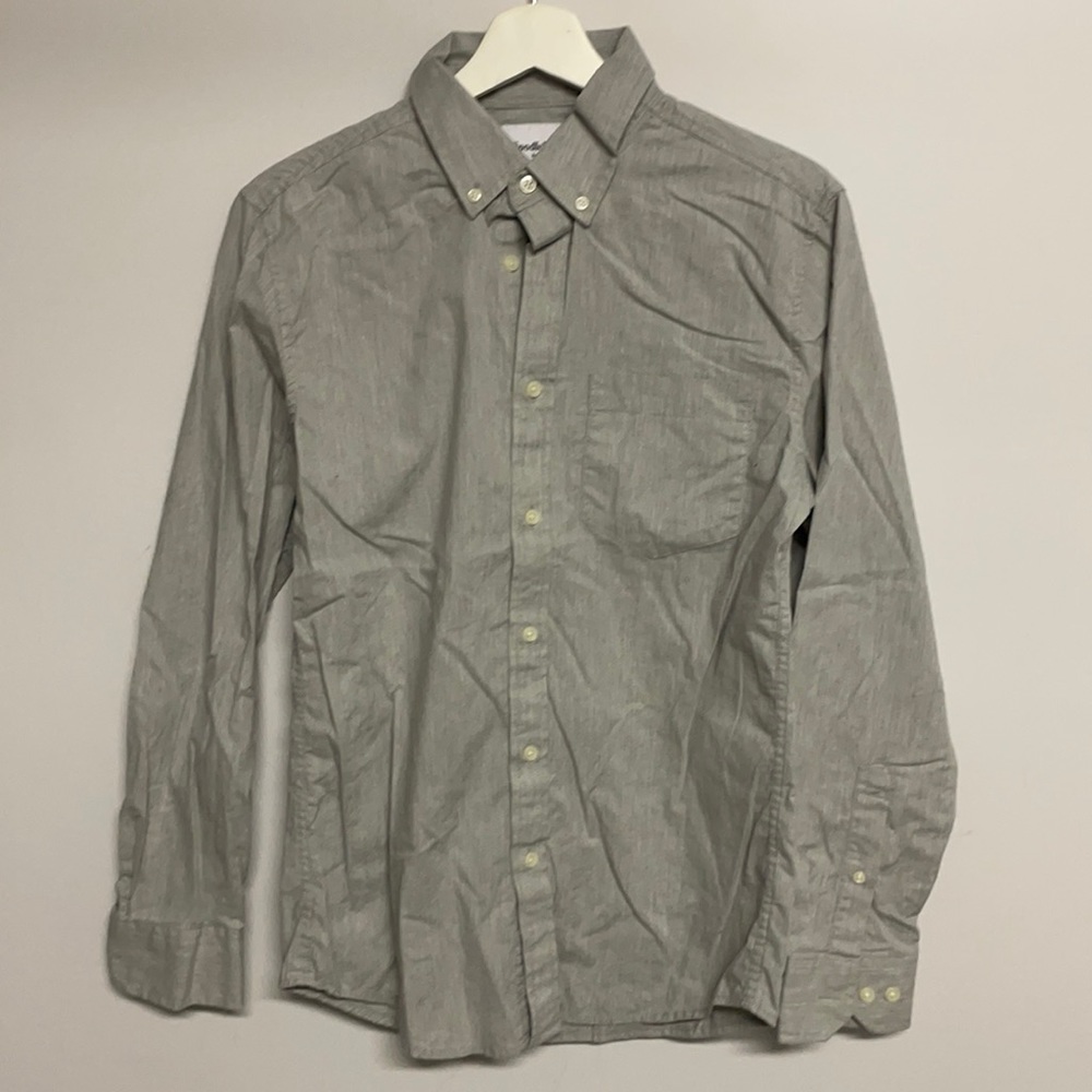Grey Button Down Shirt